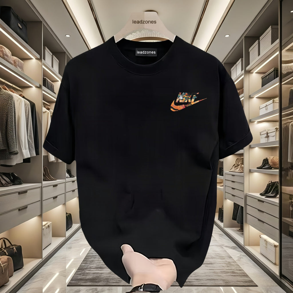 New summer pure cotton short-sleeved T-shirt for men, trendy brand, versatile, couple, loose casual youth T-shirt, half-sleeve